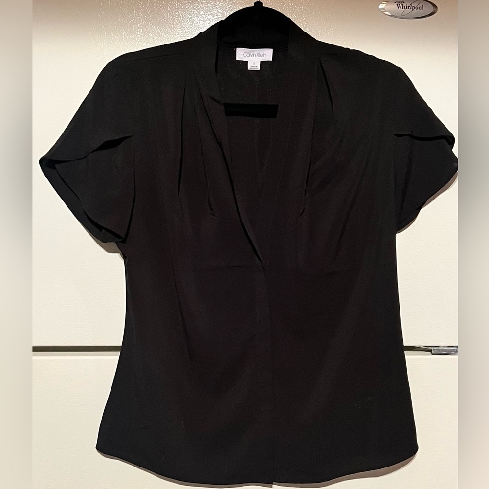 Calvin Klein Short Sleeve Blouse